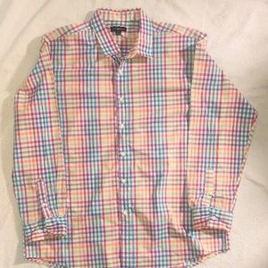 Plaid design Club Room button down shirt